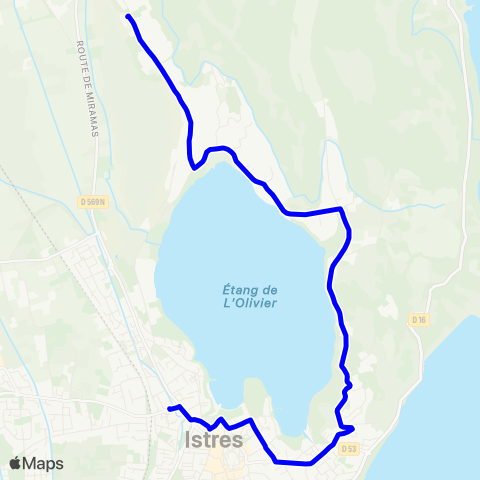 Ulysse Scolaires Circuit Gouin map