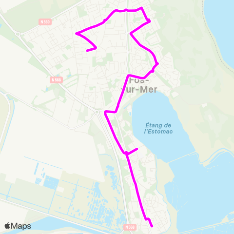 Ulysse Scolaires Circuit Giono - Mauron map