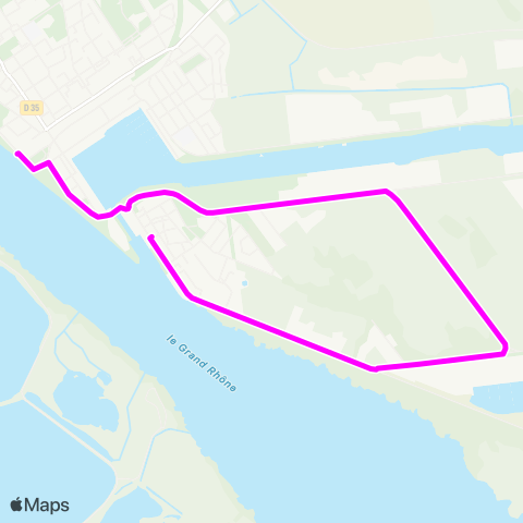 Ulysse Scolaires Circuit Louise Michel map
