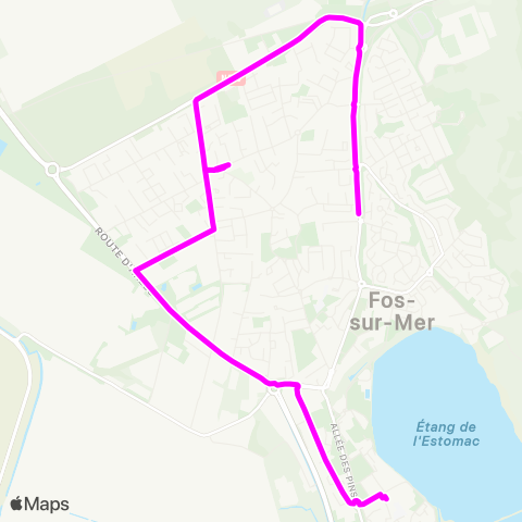 Ulysse Scolaires Collège Malraux map