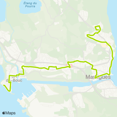 Ulysse Martigues - Port de Bouc map