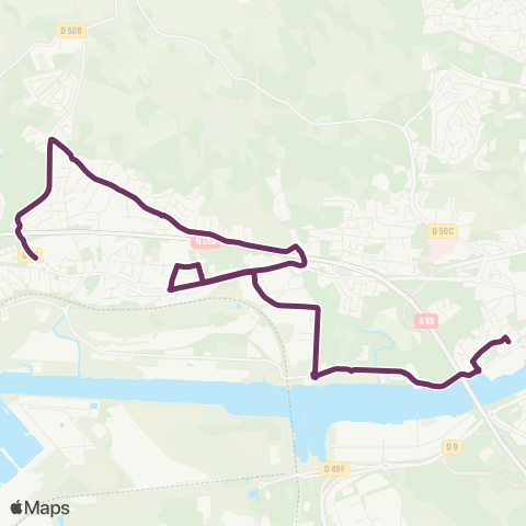 Ulysse Martigues - Port de Bouc map