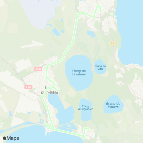 Ulysse Scolaires Circuit Plan d'Arens - Istres map