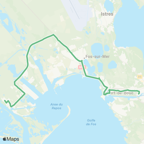 Ulysse Martigues - Port de Bouc - Fos sur Mer map