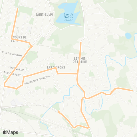 Ulysse Scolaires Miramas - Molières map