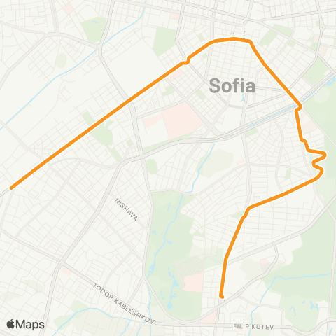 Център за градска мобилност ПЛ. МАКЕДОНИЯ - МЕТРОСТАНЦИЯ ВИТОША - ПЛ. МАКЕДОНИЯ map