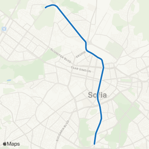 Център за градска мобилност Бизнес парк - Витоша - Бизнес парк map