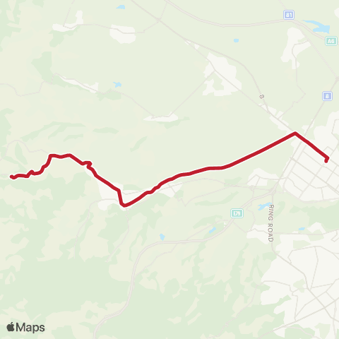 Център за градска мобилност КВ. КЛИСУРА - МЕТРОСТАНЦИЯ СЛИВНИЦА - КВ. КЛИСУРА map