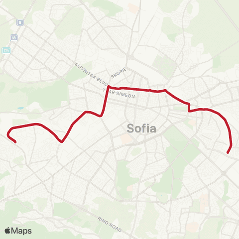 Център за градска мобилност УЛ. ДОБРОТИЧ - АВТОСТАНЦИЯ ГЕО МИЛЕВ - УЛ. ДОБРОТИЧ map
