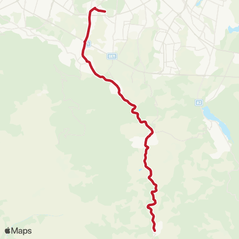 Център за градска мобилност КМЕТСТВО ЖЕЛЕЗНИЦА - ЗООПАРКА - КМЕТСТВО ЖЕЛЕЗНИЦА map