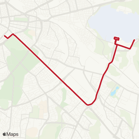 Център за градска мобилност ВОЕННА АКАДЕМИЯ - РАЗКЛОНА ЗА ЛЕТИЩЕТО - ВОЕННА АКАДЕМИЯ map