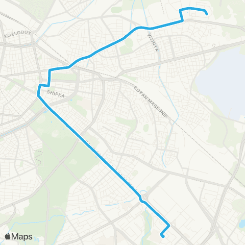 Център за градска мобилност УМБАЛ СВ. АННА-УХО - Пътностроителна техника - УМБАЛ СВ. АННА-УХО map