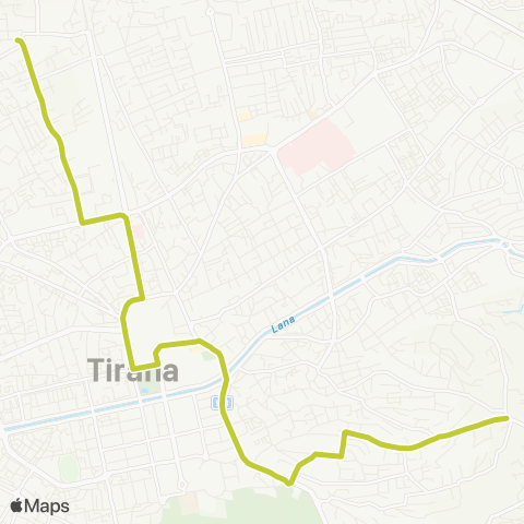 Urbani Qytet Studenti – Jordan Misja map