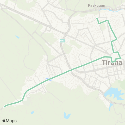 Urbani Uzina Dinamo – Sharrë map