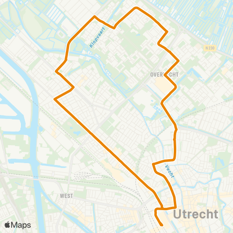 U-OV U-link Amersfoort CS - Vathorst map