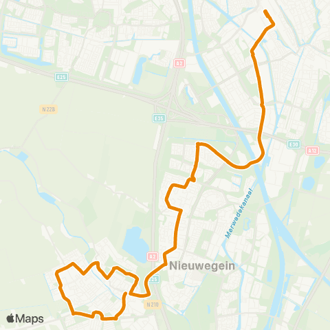 U-OV Koningsnacht Utrecht - Nieuwegein - IJsselstein map