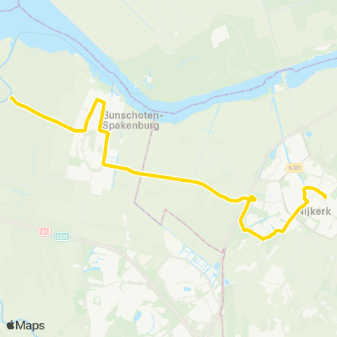 U-OV Eemdijk - Nijkerk map