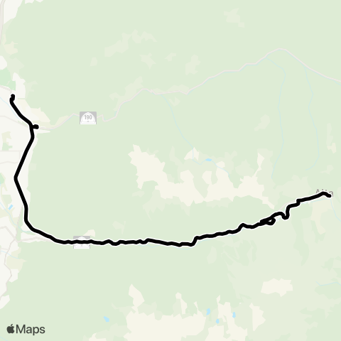 UTA Canyon Service 2 map
