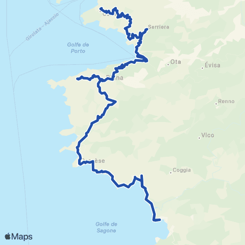 U Vagabondu Littoral map