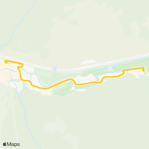 Vail Golf Course map