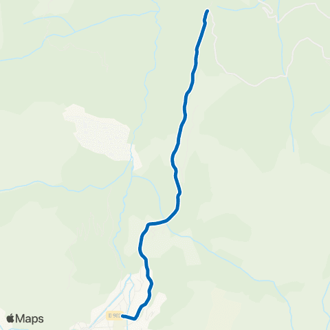 Skibus Valloire Col map
