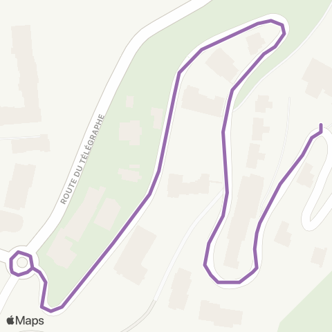 Skibus Valloire Charbonnières map