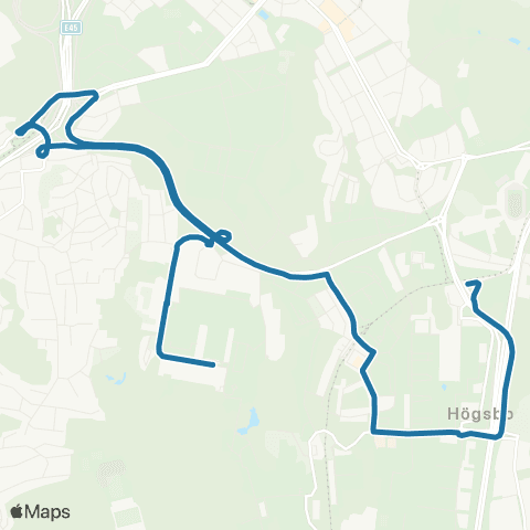 Västtrafik Marklandsgatan—Kungssten map