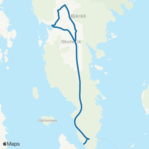 Västtrafik Equmeniakyrkan—Framnäs map