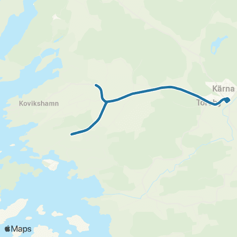 Västtrafik Kärna Bussterminal—Kärna Bussterminal map
