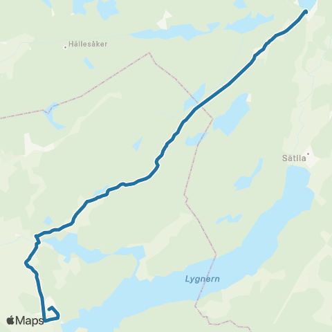 Västtrafik Källarbacken—Klövervägen map