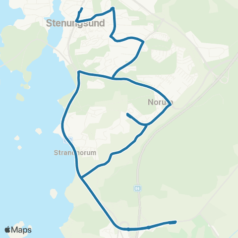 Västtrafik Stenungsunds Station—Stenungsunds Station map