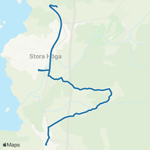 Västtrafik Jörlanda Skola—Fråstorp map