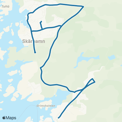 Västtrafik Skärhamns Skola—Bleketskolan map