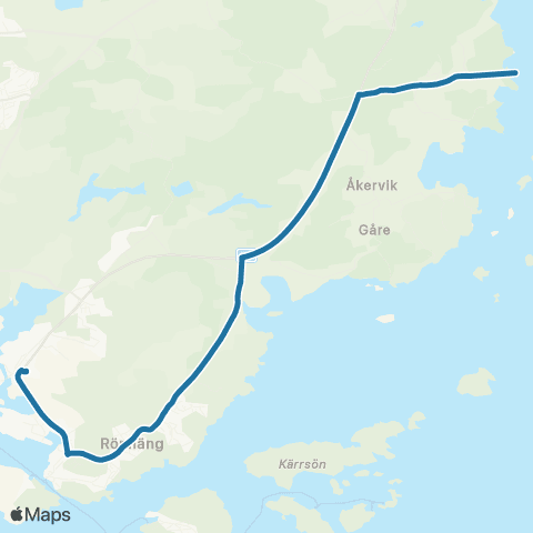 Västtrafik Djupvik—Bleketskolan map