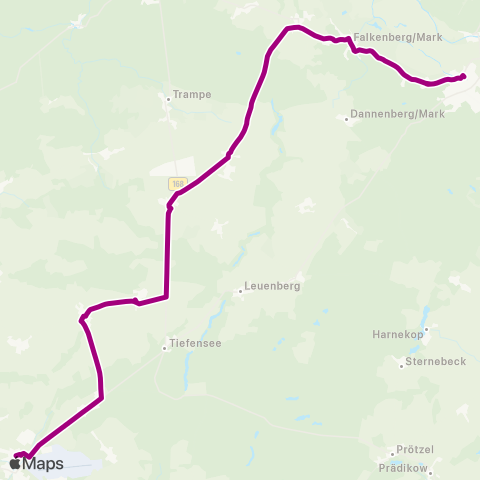 Barnimer Busgesellschaft Beiersdorf ↔︎ Busbahnhof map