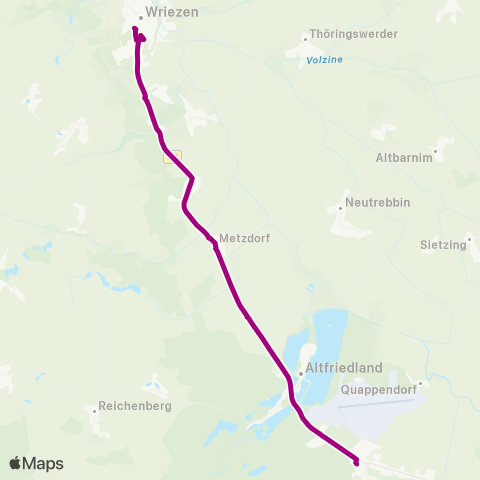 Barnimer Busgesellschaft Denkmal ↔︎ Allende-Schule map