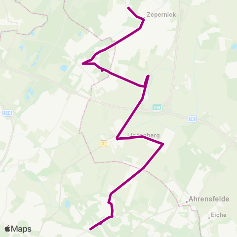 Barnimer Busgesellschaft Prerower Platz ↔︎ 🅢 Zepernick map