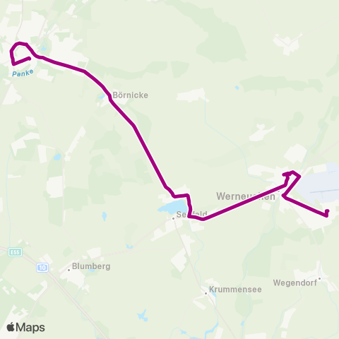 Barnimer Busgesellschaft Grundschule ↔︎ 🅢 Bernau Bhf map