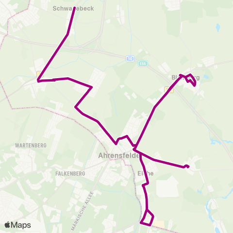 Barnimer Busgesellschaft  map