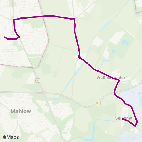 Regionale Verkehrsgesellschaft Dahme-Spreewald Riedingerstr. (Berlin) ↔︎ Kirche map