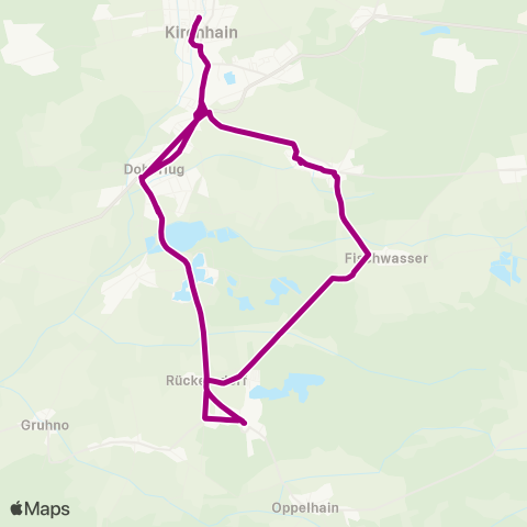 Verkehrsmanagement Elbe-Elster Markt ↔︎ Schule map