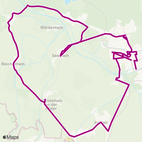 Verkehrsmanagement Elbe-Elster  map