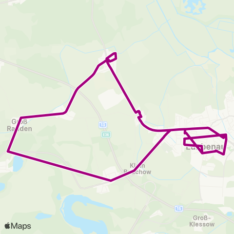 Verkehrsgesellschaft Oberspreewald-Lausitz L49 ↔︎ Poststr. map