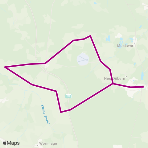 Verkehrsgesellschaft Oberspreewald-Lausitz Busbahnhof ↔︎ AM Markt map