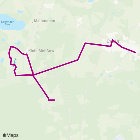 Verkehrsgesellschaft Oberspreewald-Lausitz  map