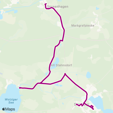 Busverkehr Oder-Spree  map