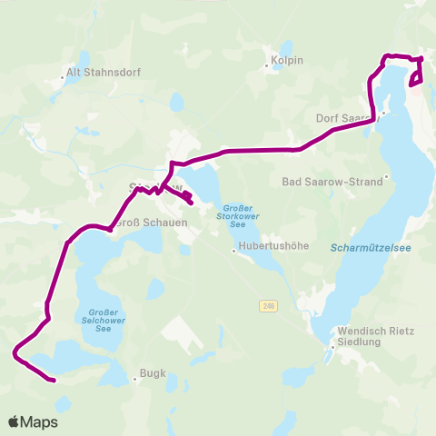 Busverkehr Oder-Spree  map