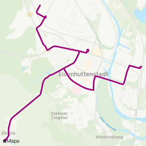 Busverkehr Oder-Spree Qualifizierungs ↔︎ Bahnhof map