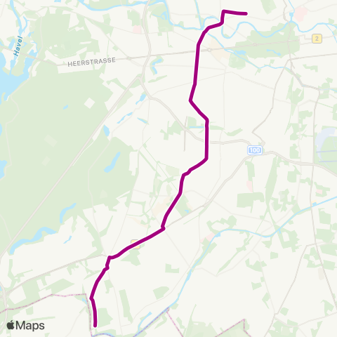 BVG Sachtlebenstr. (Berlin) ↔︎ Lübecker Str. (Berlin) map
