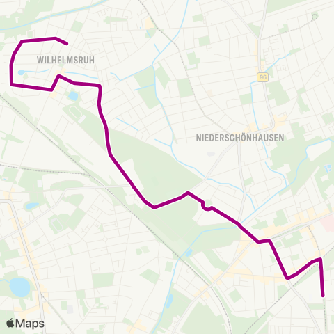 BVG Hielscherstr. ↔︎ Masurenstr. (Berlin) map